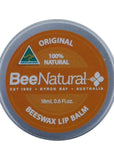 Bee Natural Lip Balm Tin Original 18ml